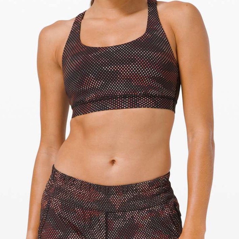 Lululemon Energy Bra Reflective *SeaWheeze - Picture 1 of 6